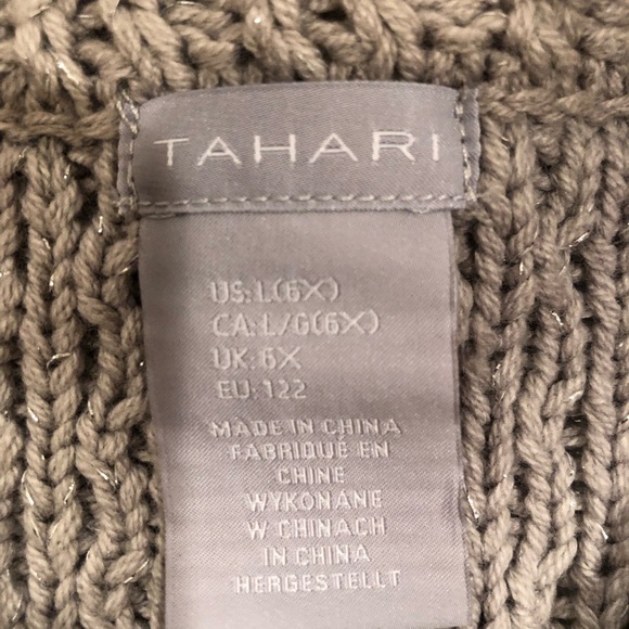 Girls Tahari Sweater Jacket - Picture 3 of 4